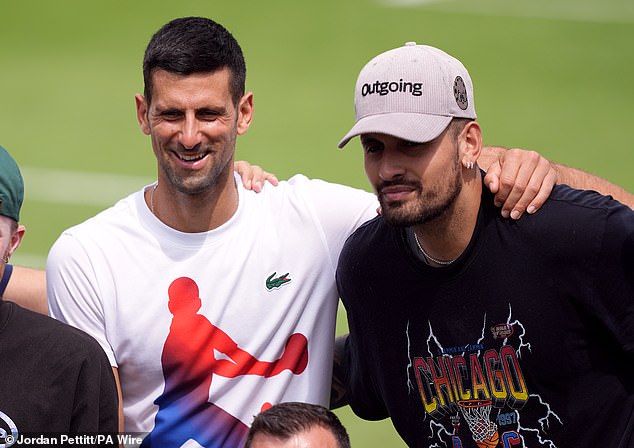 Nick Kyrgios defends Novak Djokovic after Wimbledon outburst as fans slam ‘despicable’ crowd