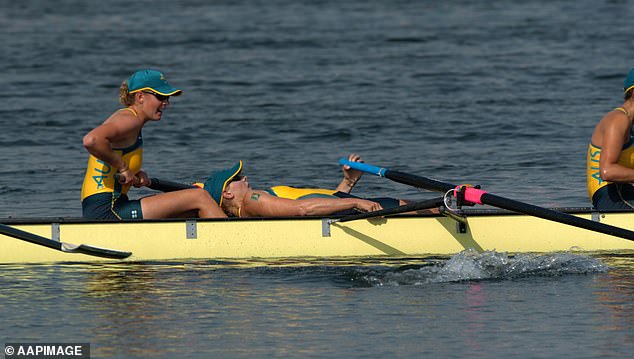 ‘Lay Down Sally’: Where is Sally Robbins, the Olympic rower who angered Australia when she quit rowing during the 2004 Athens final – as she sends a message ahead of the Paris Games this month