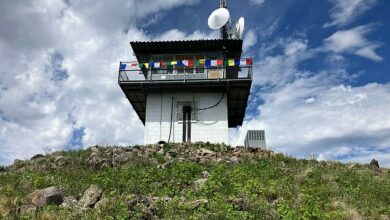 I live in a 14-by-14-foot lookout in the woods of New Mexico. My house is remote and has no running water. The nearest store is 35 miles away.