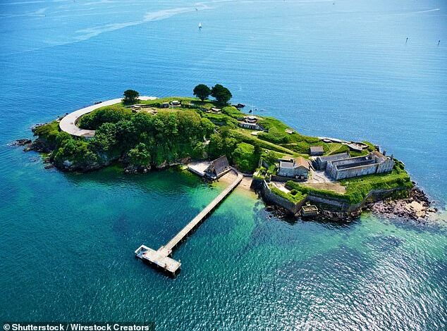 Tiny Drake’s Island off the coast of Plymouth is for sale – and it could be the perfect spot for a hotel