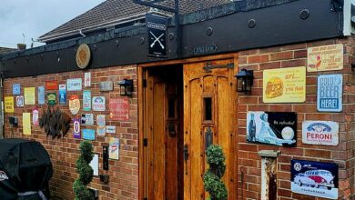 Check out the three man caves behind UK homes vying for the title of Pub Shed of the Year