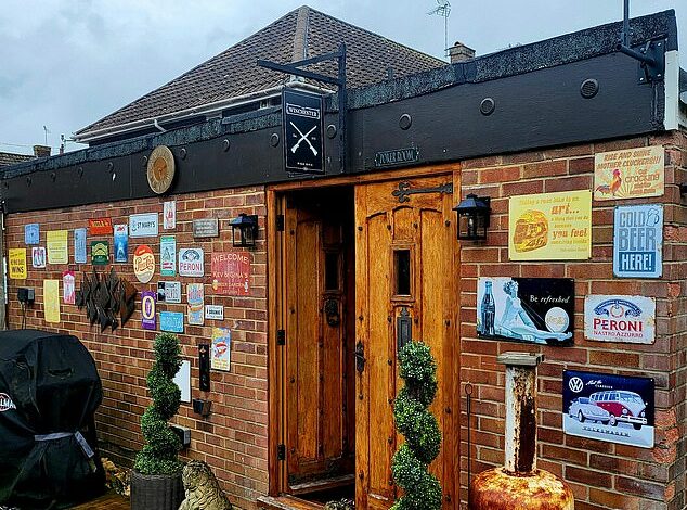 Check out the three man caves behind UK homes vying for the title of Pub Shed of the Year