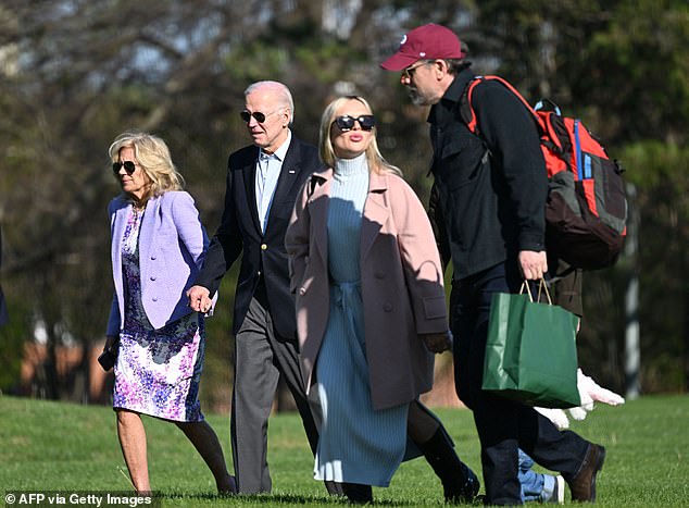 Biden’s family ‘begins discussing exit plan’ for 2024 race as top campaign adviser insists he will be the nominee and more Democrats demand he resign