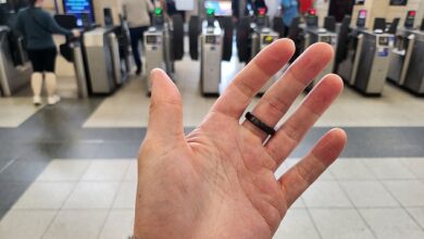 One ring to pay them all! I tested a contactless payment ring and got VERY strange looks on the London Underground