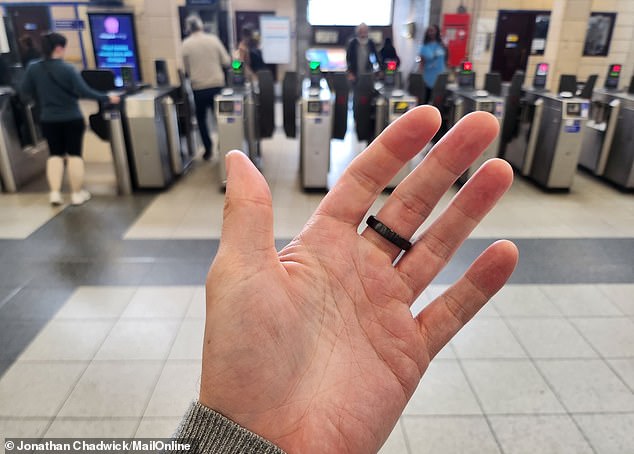 One ring to pay them all! I tested a contactless payment ring and got VERY strange looks on the London Underground