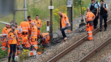 Far-left group claims responsibility for arson attacks in Paris that paralyzed the country’s rail network hours before the Olympic Games opening ceremony