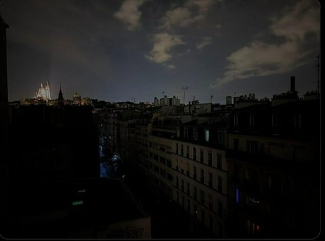 Paris is hit by a ‘power blackout’ – hours after the city was battered by rain and public transport was brought to its knees by protesters…as outrage grows over the opening ceremony