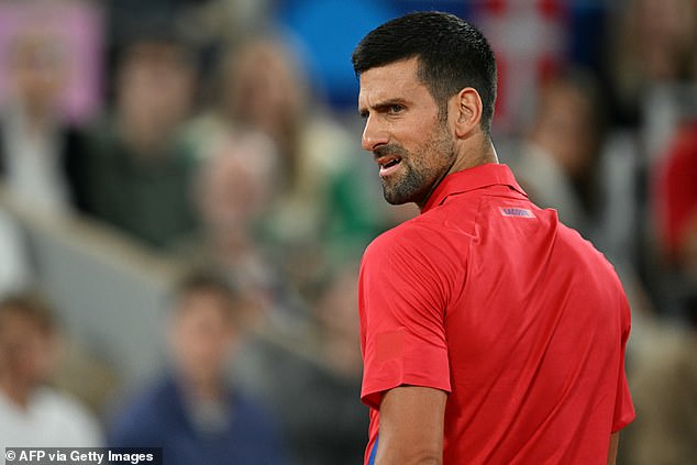 Novak Djokovic says his punishment of Australians is ‘not a good image’ for tennis at the Olympics