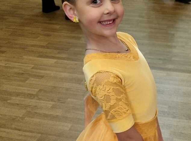 Talented ballroom dancer, 6, nicknamed the ‘pocket rocket’, is already competing with people twice her age