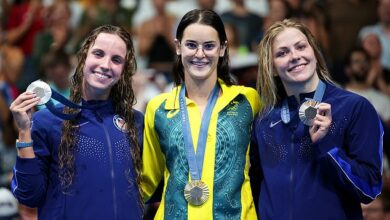 Kaylee McKeown wins GOLD at Olympics: Australian swimming power gives nation much-needed boost after day to forget in Paris