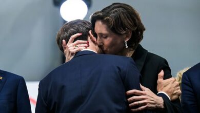 President Macron causes a stir with provocative hug with sports minister at Olympics: ‘Ooh la la’