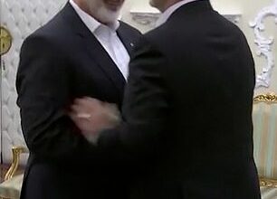 Ismail Haniyeh’s ‘Last Moments’ Revealed: Video Shows Hamas Leader At Inauguration Of Iran’s New President Before He Was ‘Wiped Out By Israeli Airstrike While He Slept’