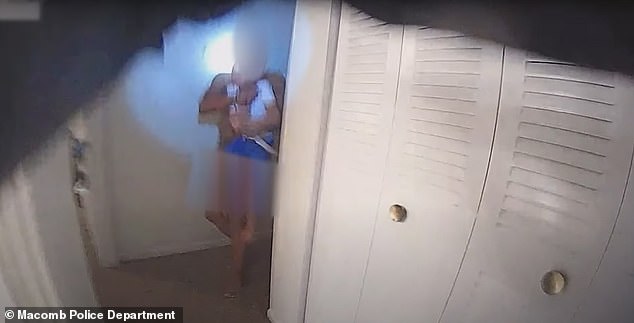 Shocking moment police shoot dead four-year-old child held hostage at knifepoint by mother’s ex-boyfriend