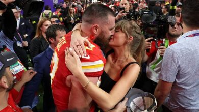 Fans claim Travis Kelce and Taylor Swift are married after discovering a new detail in his Arrowhead Stadium suit