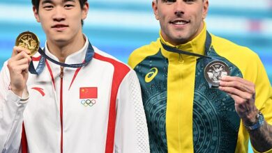 Paris Olympics: Kyle Chalmers’ Chinese rival Pan Zhanle accuses Australian of VERY unsportsmanlike act as storm erupts after world record