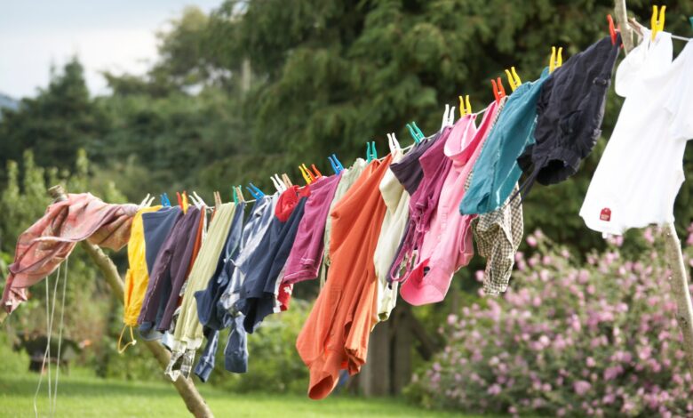 A GENIUS laundry trick ensures I never run out of space on the washing line again