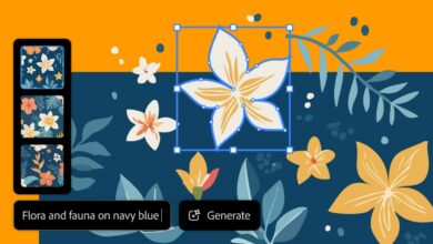 Adobe Illustrator can now use AI to generate patterns and illustrations