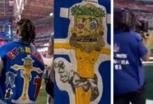 Adrian Peterson slams Damar Hamlin’s ‘disrespectful’ Jesus jacket