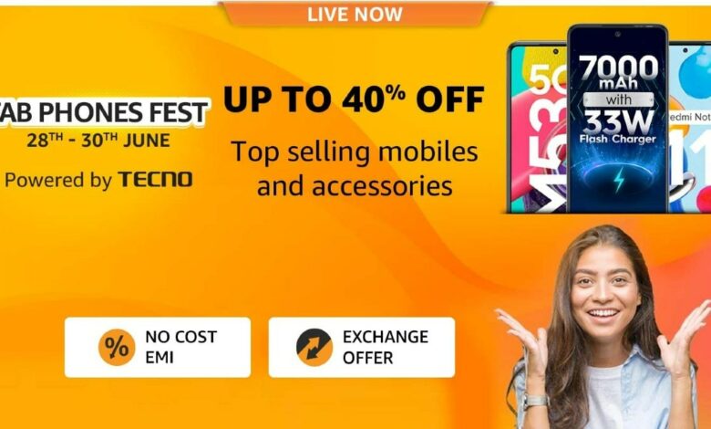 Amazon Fab Phones Fest Sale is live until June 30: best deals, top offers