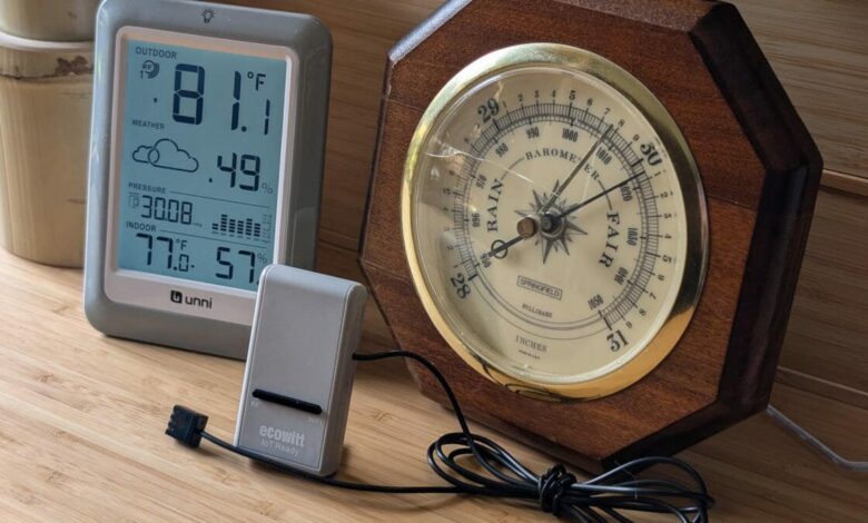 Barometers are an underrated technology for DIY weather forecasting