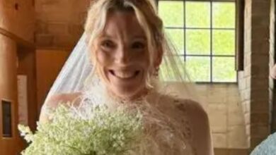 Bride criticized for ‘inappropriate’ see-through dress for CHURCH wedding