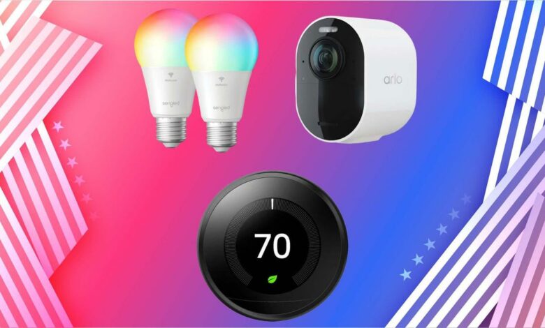 Can’t-Miss 4th of July Smart Home Deals: Big Savings on Our Favorite Security Cameras, Video Doorbells, Smart Bulbs, and More