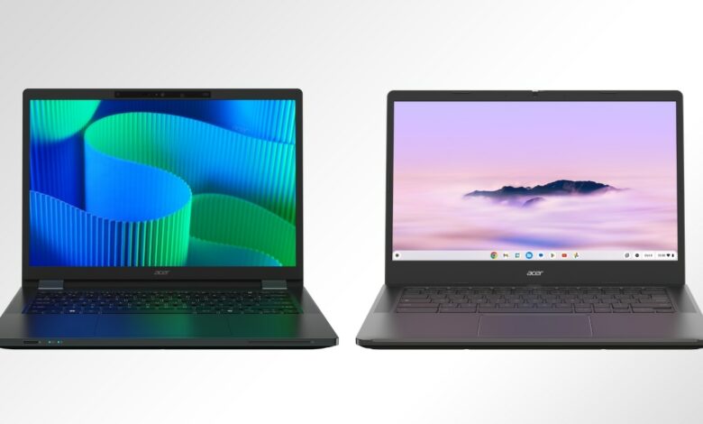 Computex 2024: Acer launches Chromebook Plus Spin, TravelMate laptop models