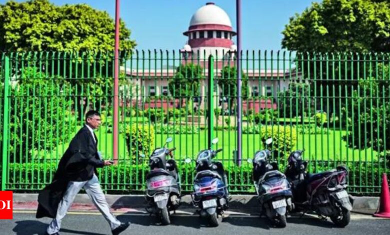 Courts cannot simply suspend bail orders: Supreme Court | India News – Times of India