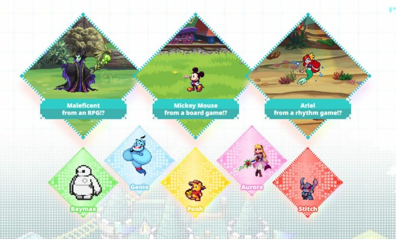 Disney Pixel RPG is a mobile multiverse starring Mickey Mouse