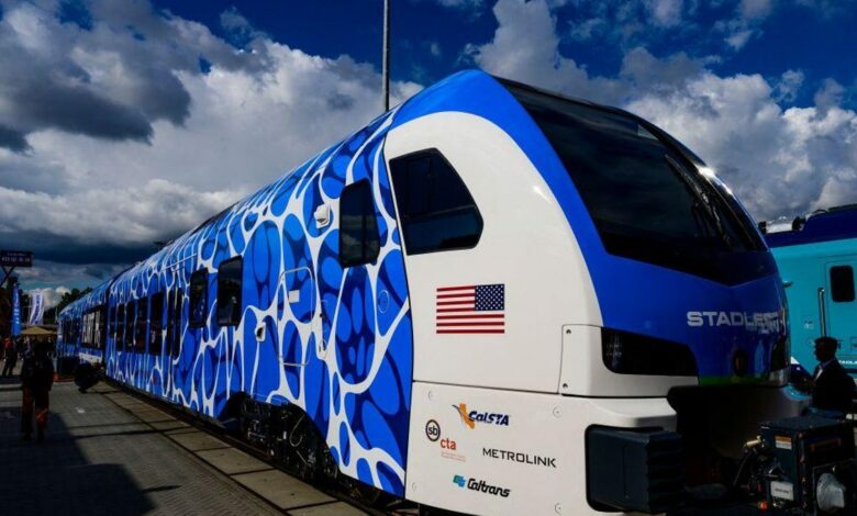 Get ready to ride the first zero-emission hydrogen train in the US by 2025