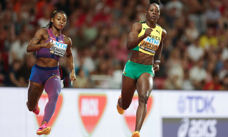 Jamaican Shericka Jackson will not compete in the 100m at the Olympics