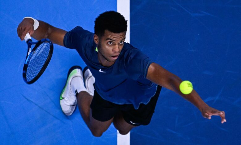 Mpetshi Perricard’s serve is an acer at Wimbledon. His best friend on tour knows how to stop it