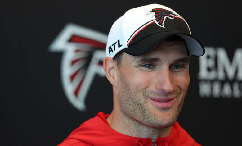 Kirk Cousins ​​on the Falcons pick, the Michael Penix Jr. pick and more