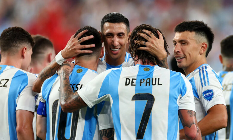 Lionel Messi and Argentina rejoice in their best national team of all time