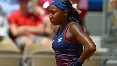 Coco Gauff loses to Donna Vekic at Olympics after line call controversy