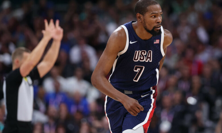 Kevin Durant takes all those concerns about his status and puts it in the ring