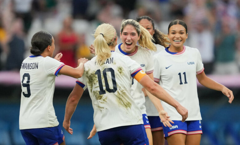 USWNT 2 Australia 1: Korbin Albert helps U.S. head to Olympic quarterfinal undefeated