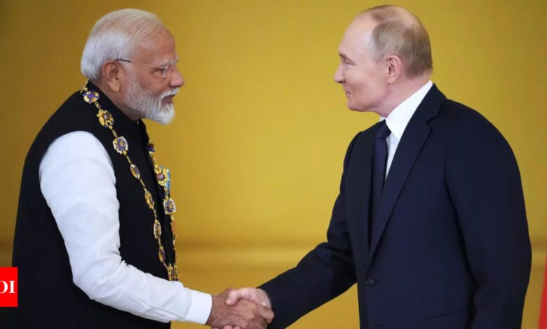 ‘Gleam of hope’: India’s father stuck in Russian army during PM Modi’s visit to Moscow | India News – Times of India