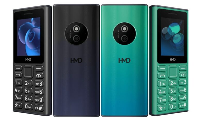 HMD 110, HMD 105 feature phones with built-in UPI support launched