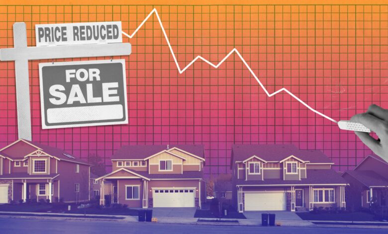 Home sales are slow. Does this mean house prices will fall?