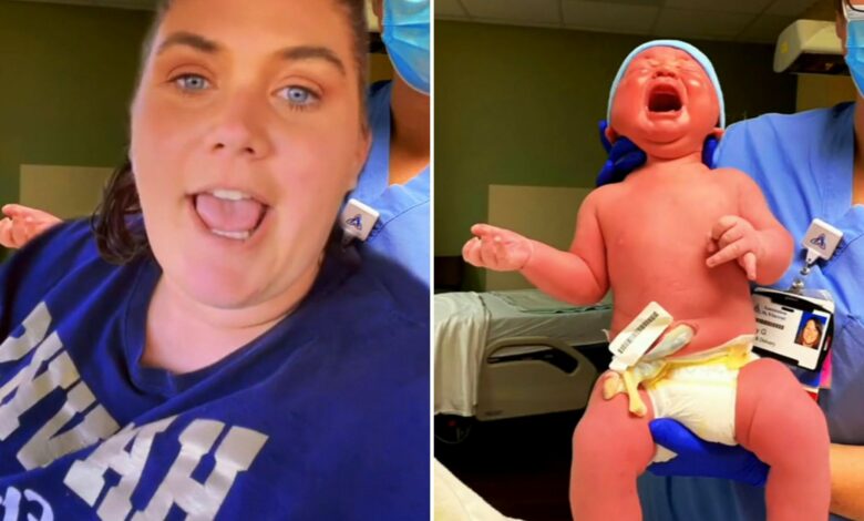 I had a 12 lb baby at 37 weeks – now he’s wearing clothes for a baby a YEAR older