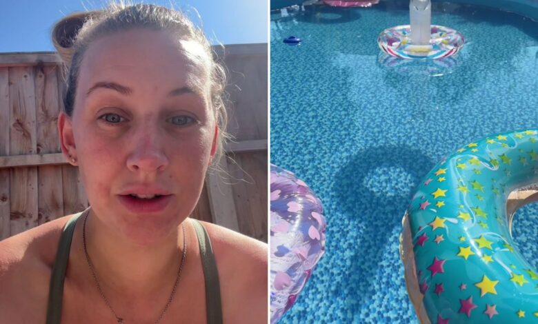 I put in a 20ft paddling pool for my kids – it cost me £450 but it’s worth it