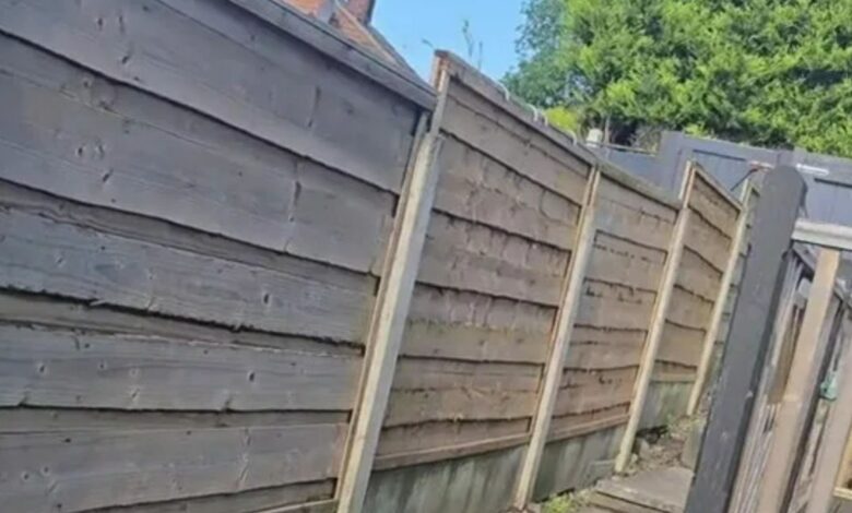 I tried the viral sponge fence paint trick and I do not recommend it