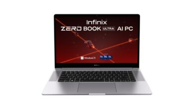 Infinix ZeroBook Ultra with up to Intel Core Ultra 9 CPU launched in India