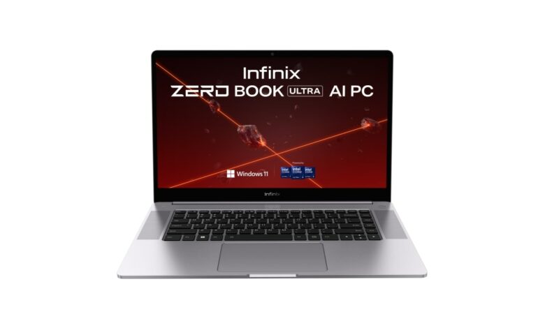 Infinix ZeroBook Ultra with up to Intel Core Ultra 9 CPU launched in India