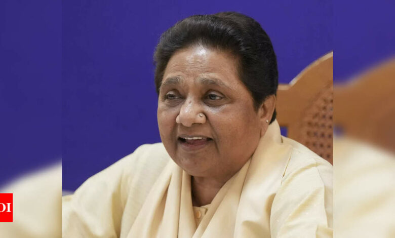 Mayawati says BSP’s alliance with INLD in Haryana will save people from BJP, Congress and alliances led by them | India News – Times of India