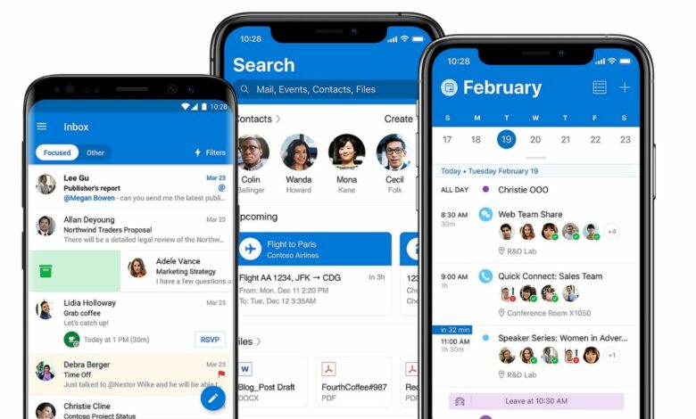 Microsoft’s Outlook mobile app gets more features with latest update