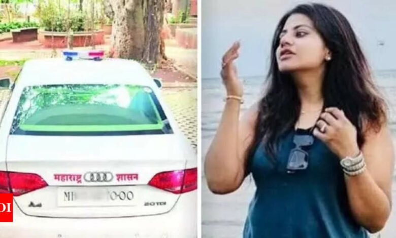 More trouble for IAS officer Puja Khedkar: Centre forms single-member panel to probe case, Pune police send notice over red lights on car, unpaid fines | India News – Times of India