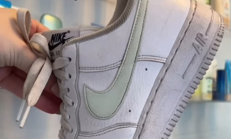 My  Magic Skin Care Trick Cleaned My White Sneakers in 5 Minutes