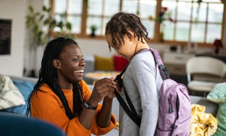 My best tip for home before the start of the school year: a backpack makeover